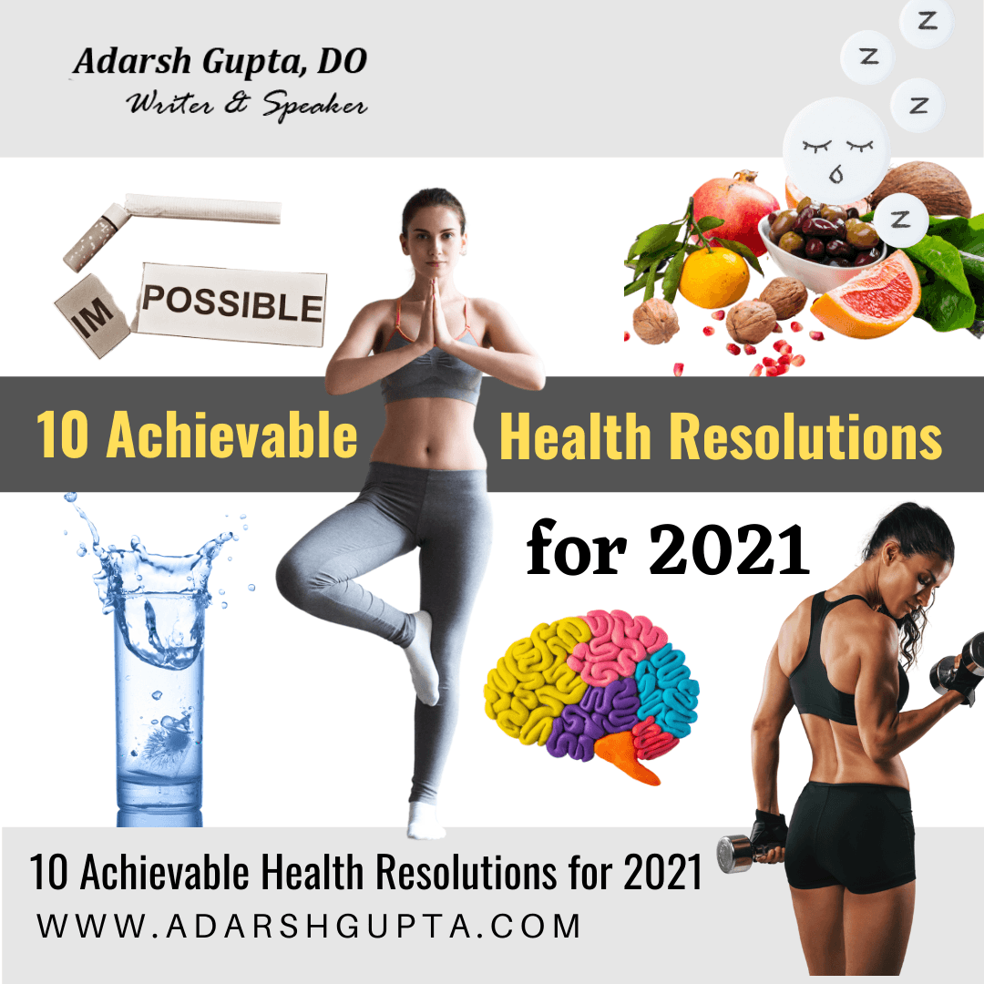 10 Realistic Health Goals for 2021